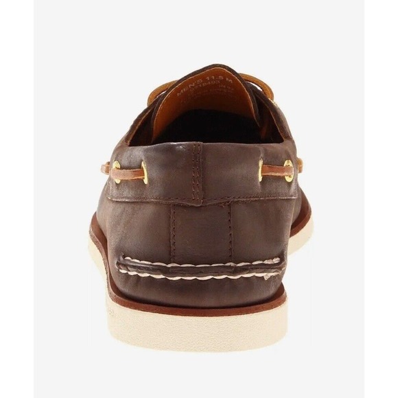 Sperry Brown Classic Gold Cup Original 2-Eye Top Sider Boat Shoes Mens 8.5 NEW main image 4